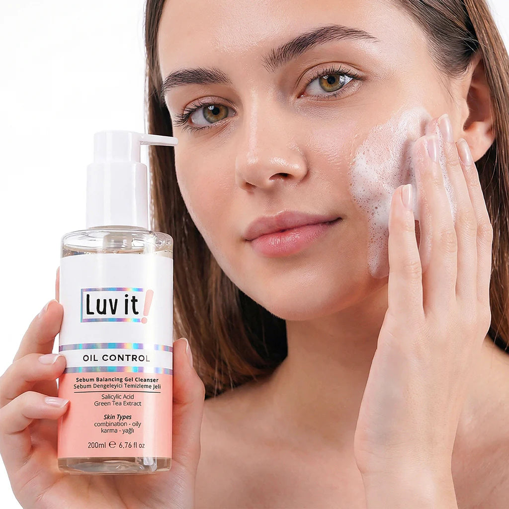 Luv it! Oil Control sebum Balancing Gel Cleanser