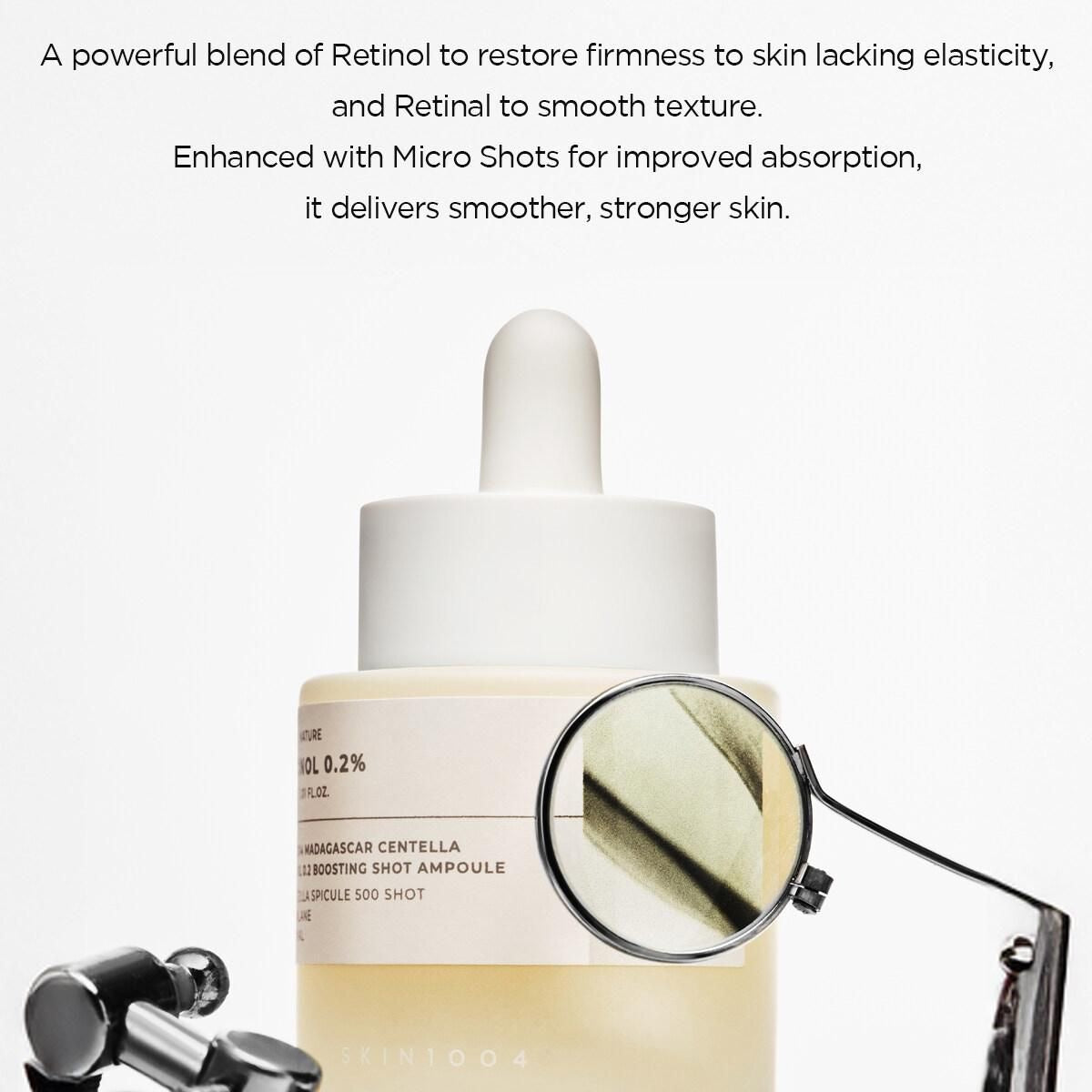 Skin1004 Madagascar Centella Retinol 0.2% Boosting Shot Ampoule