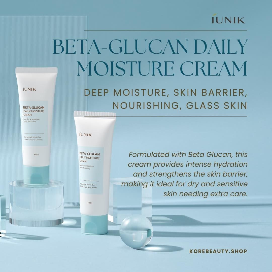 IUNIK Beta-Glucan Daily Moisture Cream