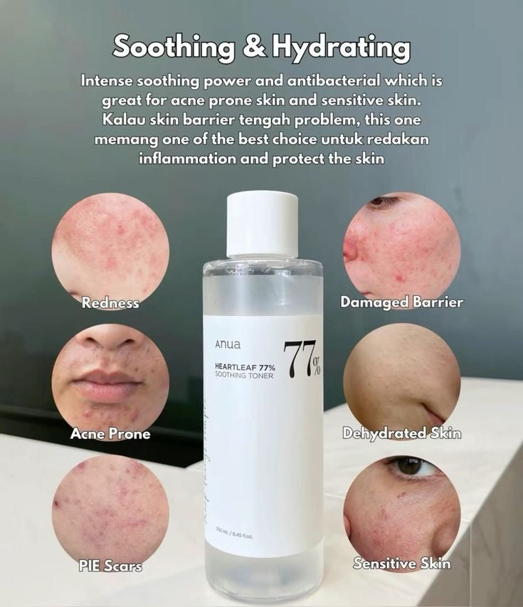 Anua Heartleaf 77% soothing toner