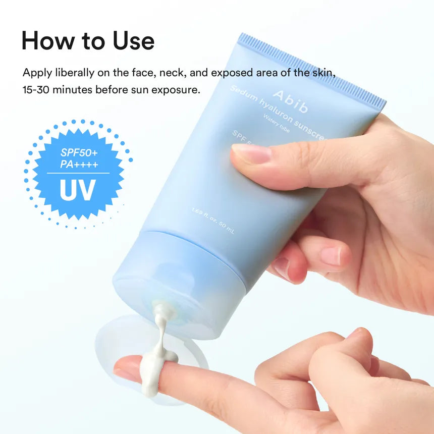 Abib - Sedum Hyaluron Sunscreen Watery Tube