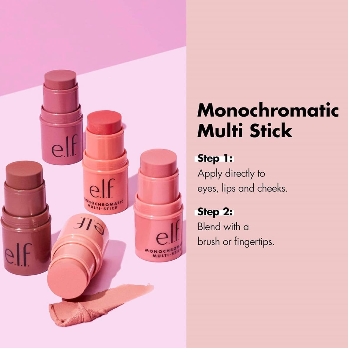 elf Monochromatic Multi stick - GLISTENING PEACH