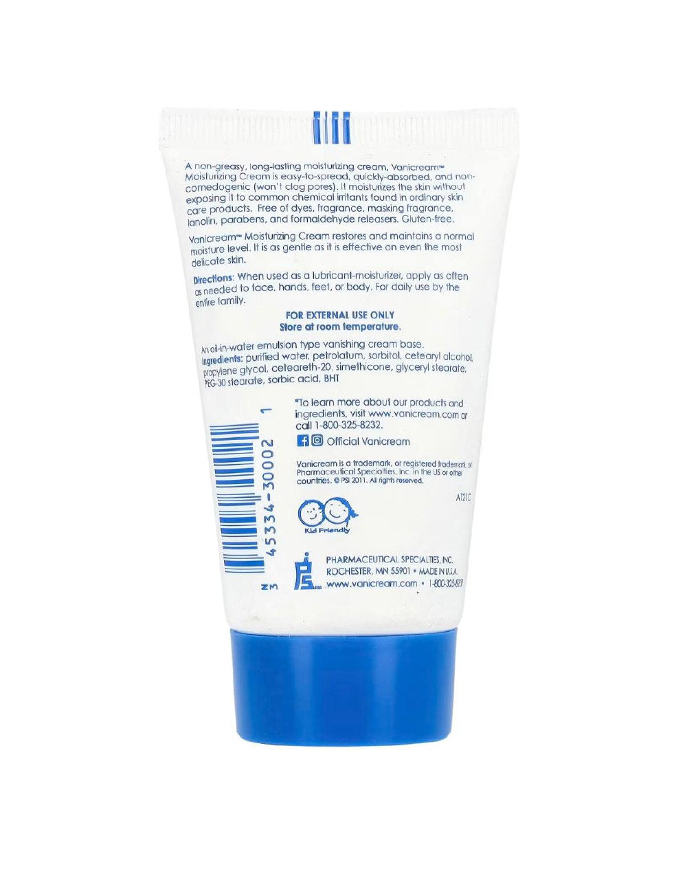 Vanicream Moisturizing Cream