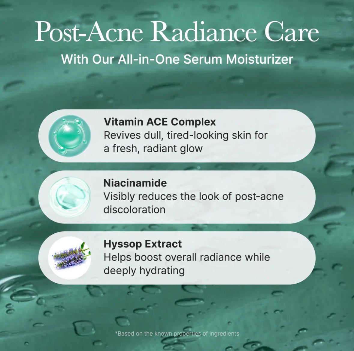 Arencia Holy Hyssop Serum 30