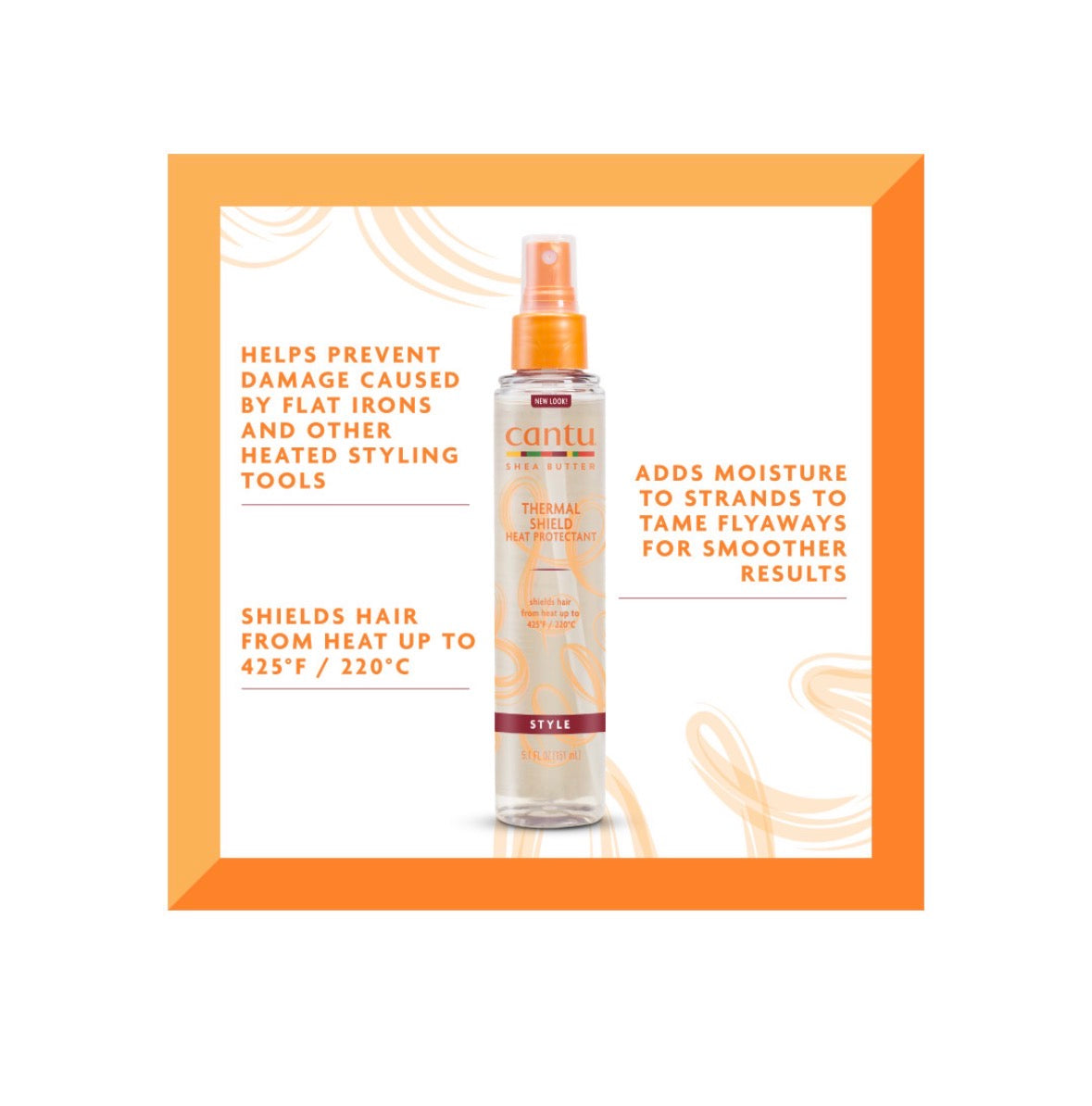 Cantu Shea Butter | Thermal Shield Heat Protectant