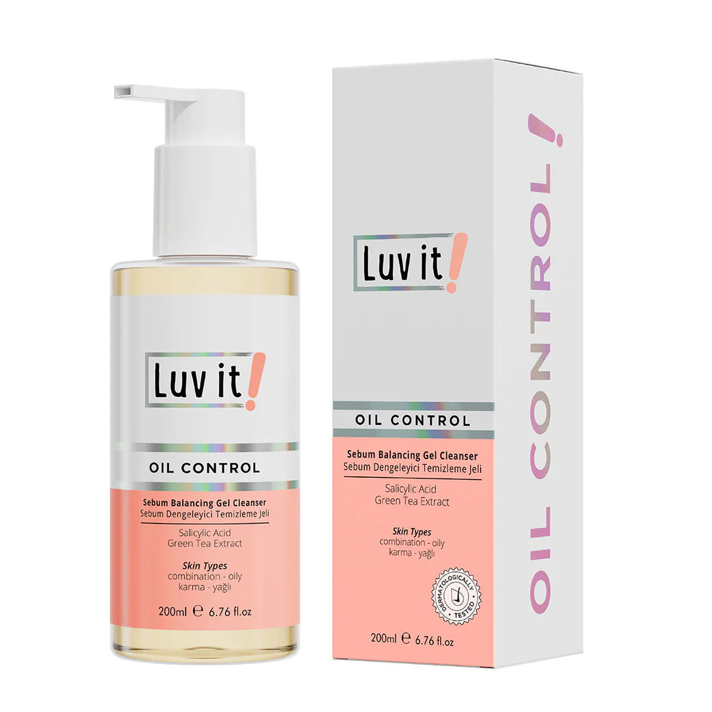 Luv it! Oil Control sebum Balancing Gel Cleanser