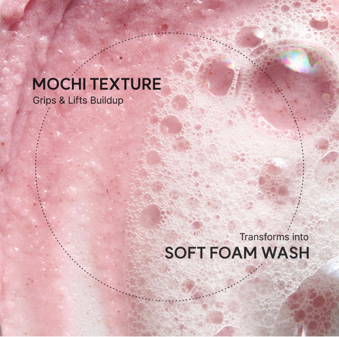 Arencia Fresh Rosehip Rice Mochi Cleanser