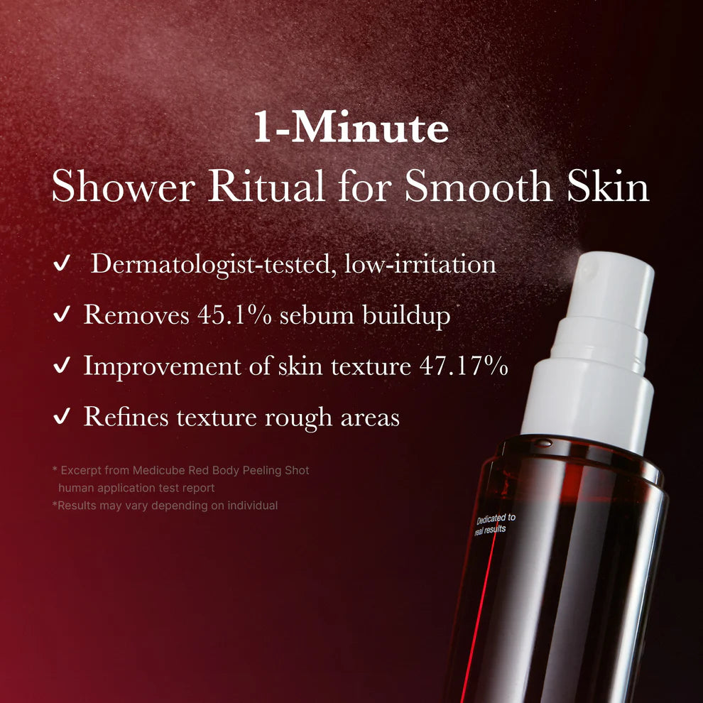 medicube Red Body Peeling Shot Cleanser