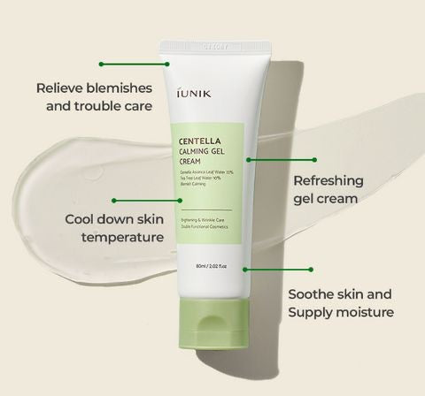 IUNIK Centella Calming Gel Cream