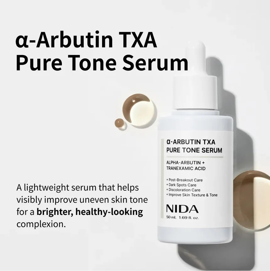 NIDA - Alpha-Arbutin TXA Pure Tone Serum