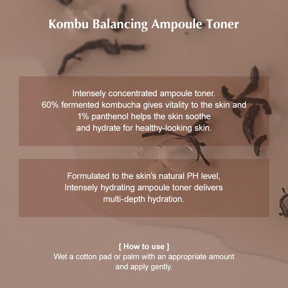 Kaine-Kombu Balancing Ampoule Toner