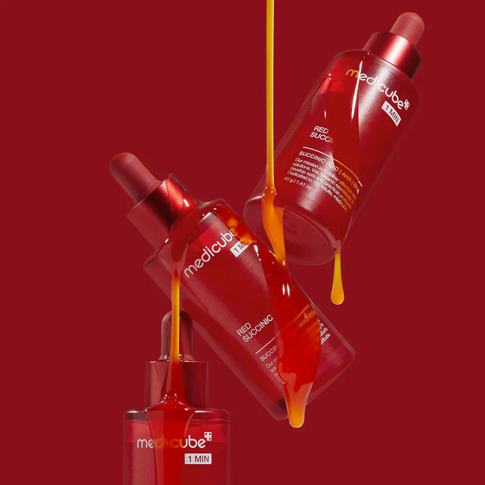 medicube 21% Red Succinic Acid Cleansing Booster Serum