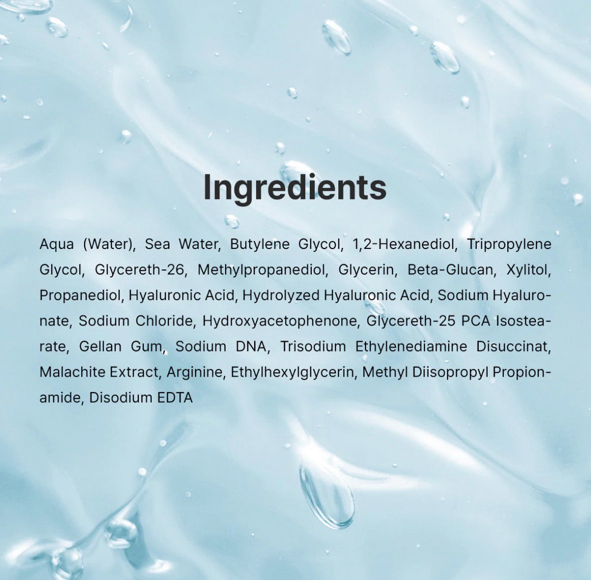 Dr. Althea Aqua Marine Jelly Mist