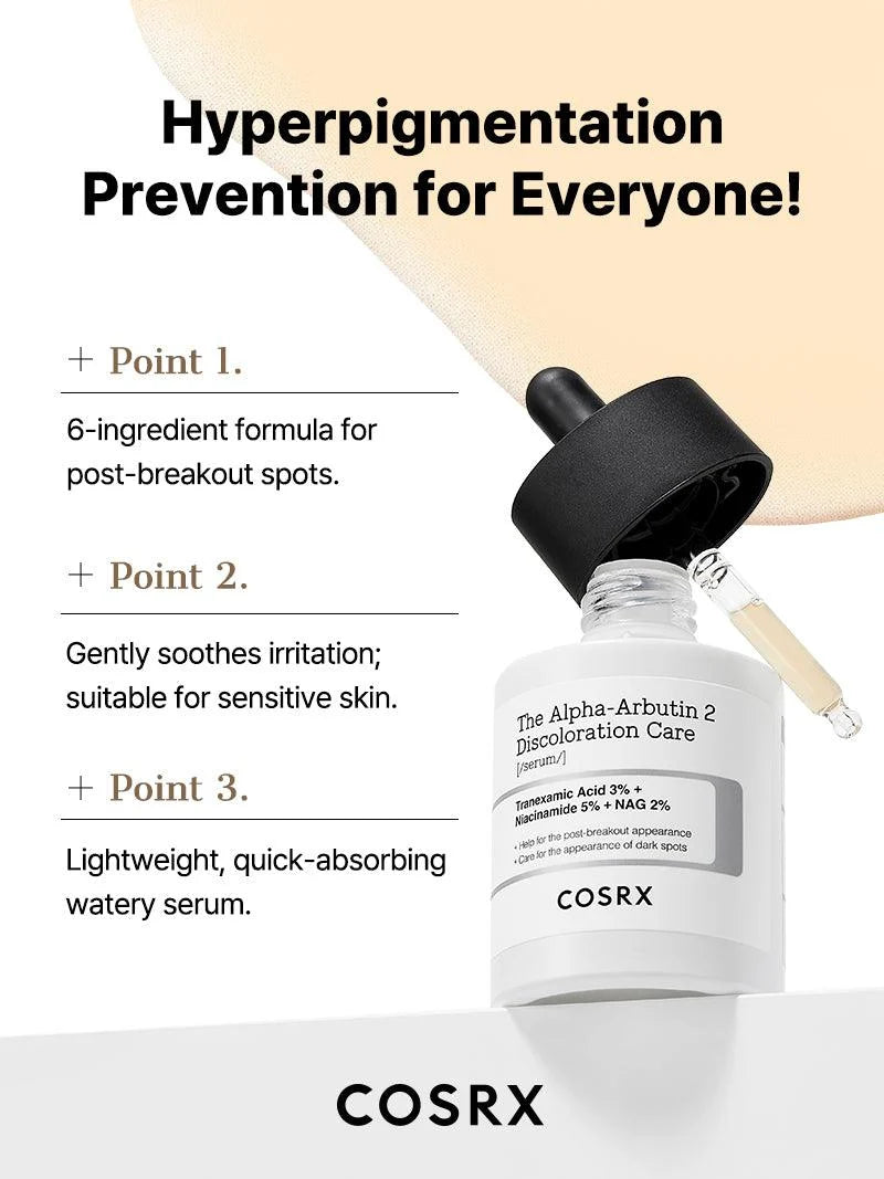 Cosrx-The Alpha-Arbutin 2 Discoloration Care Serum