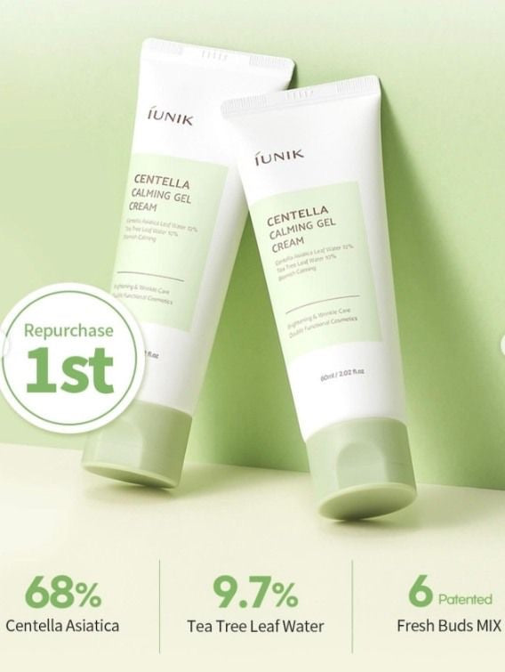 IUNIK Centella Calming Gel Cream
