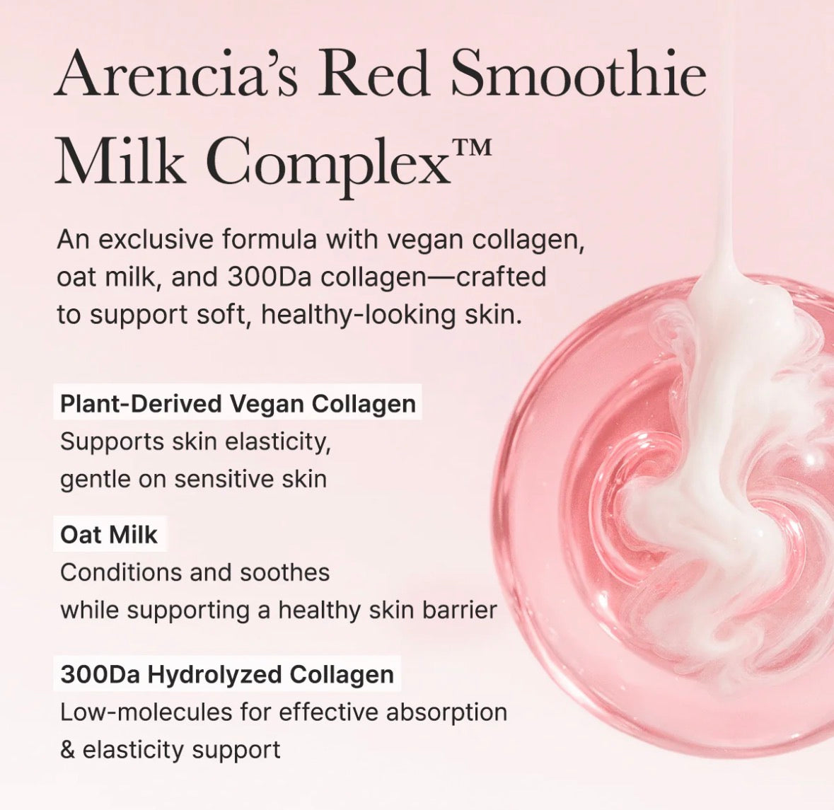 Arencia red smoothie lotion 5