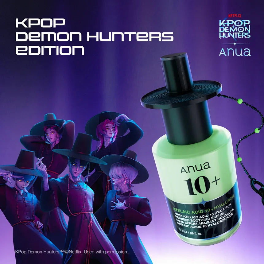 Anua - Kpop Demon Hunters Azelaic Acid 10 Hyaluron Redness Soothing Serum