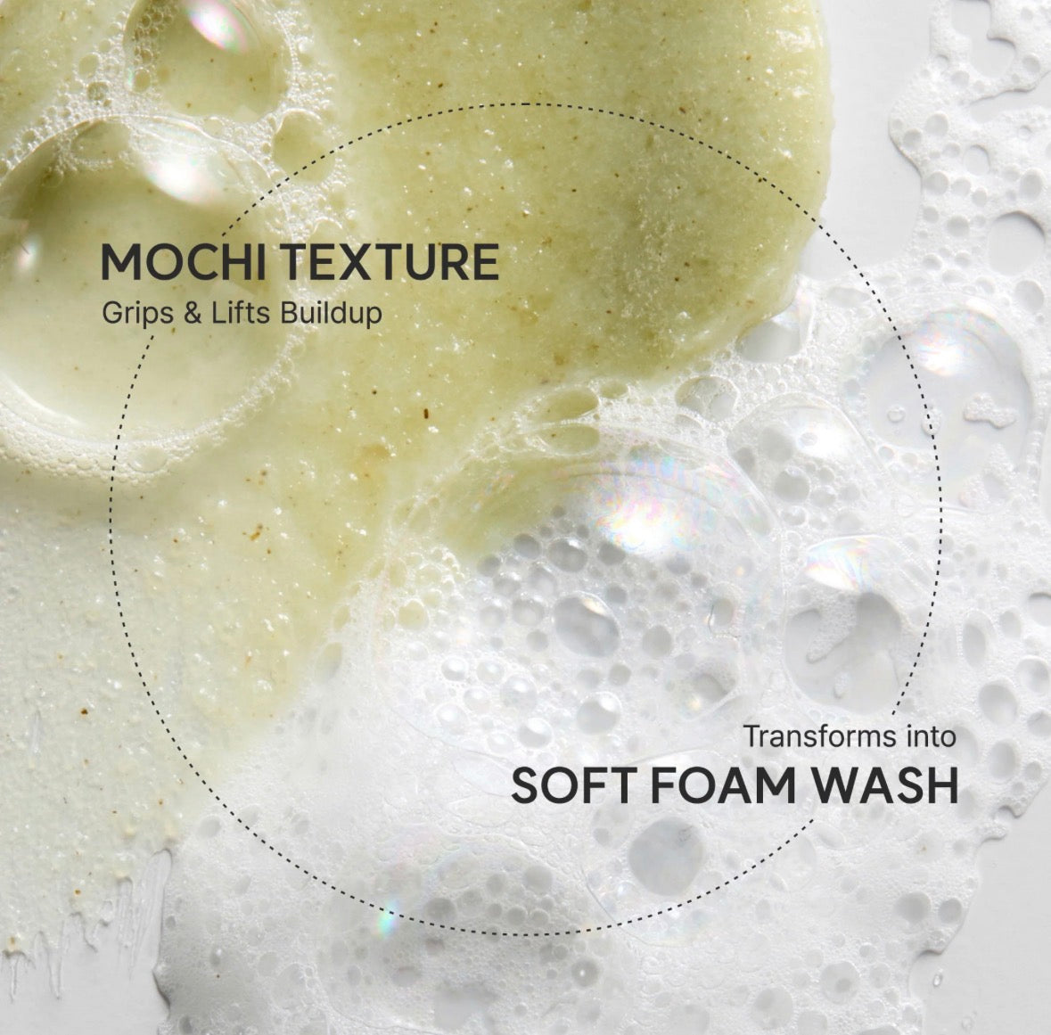 Arencia Fresh Green Rice Mochi Cleanser