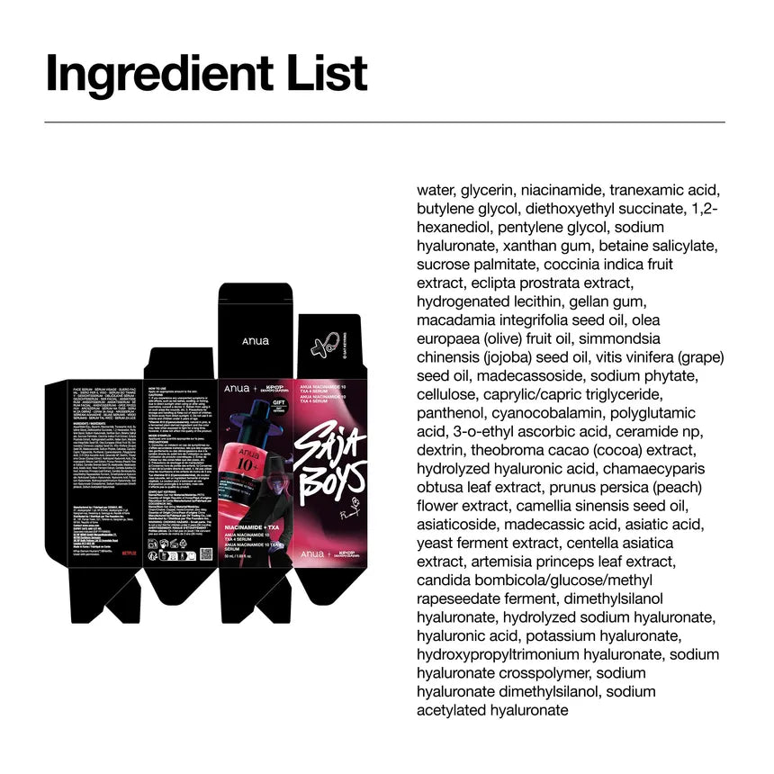 Anua - Kpop Demon Hunters Niacinamide 10 TXA 4 Serum