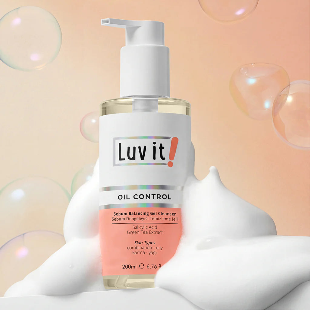 Luv it! Oil Control sebum Balancing Gel Cleanser