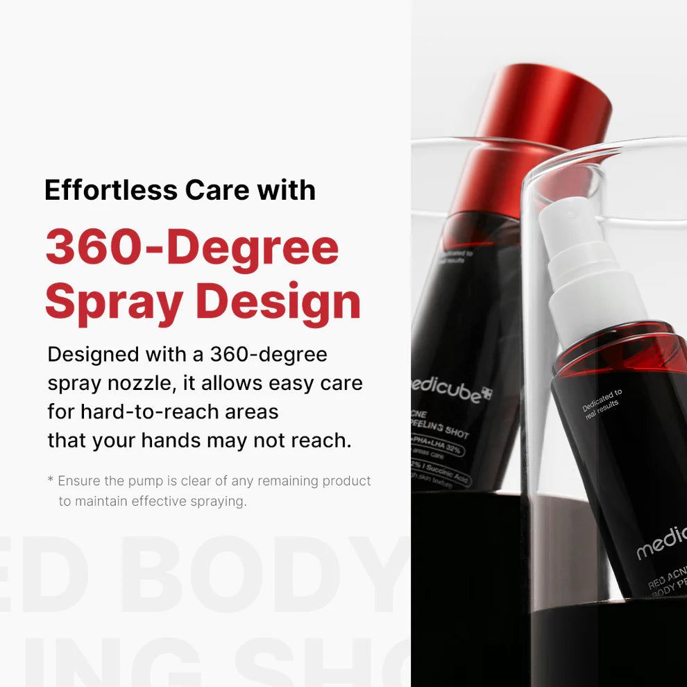medicube Red Body Peeling Shot Cleanser