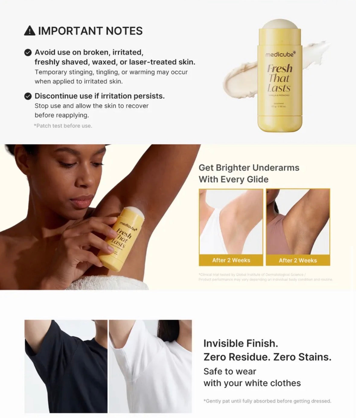 medicube - Vanilla & Pistachio Deodorant