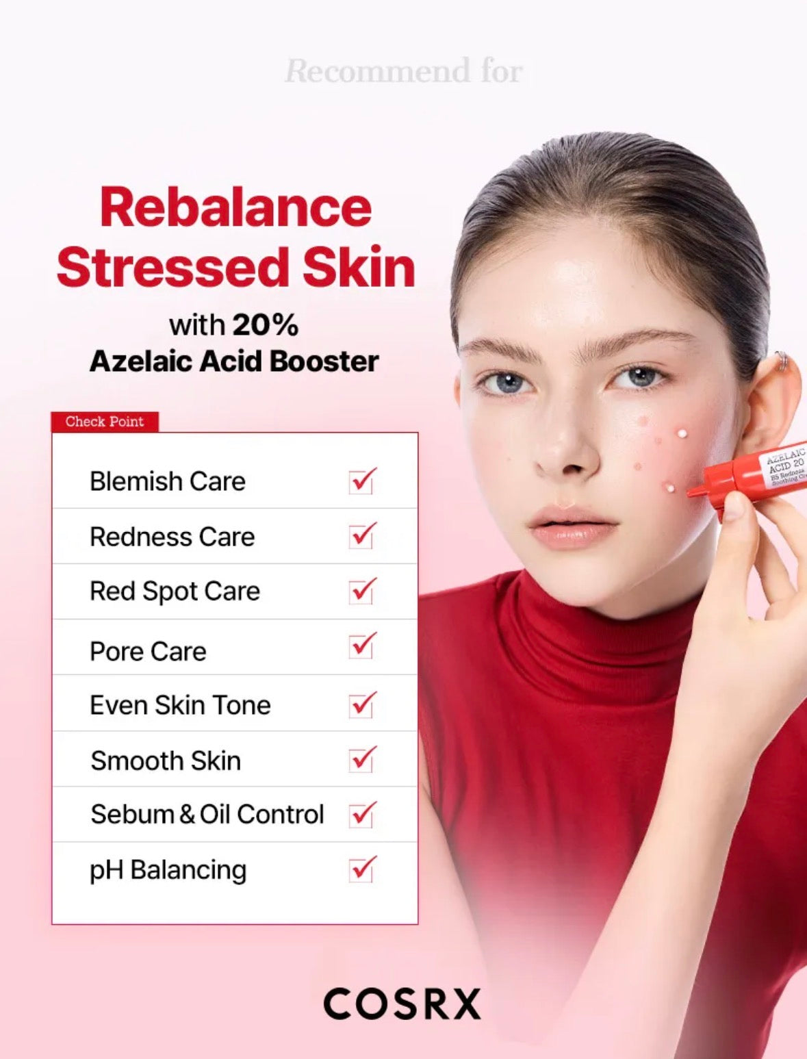 COSRX Azelaic Acid 20 B5 Redness Soothing Cream