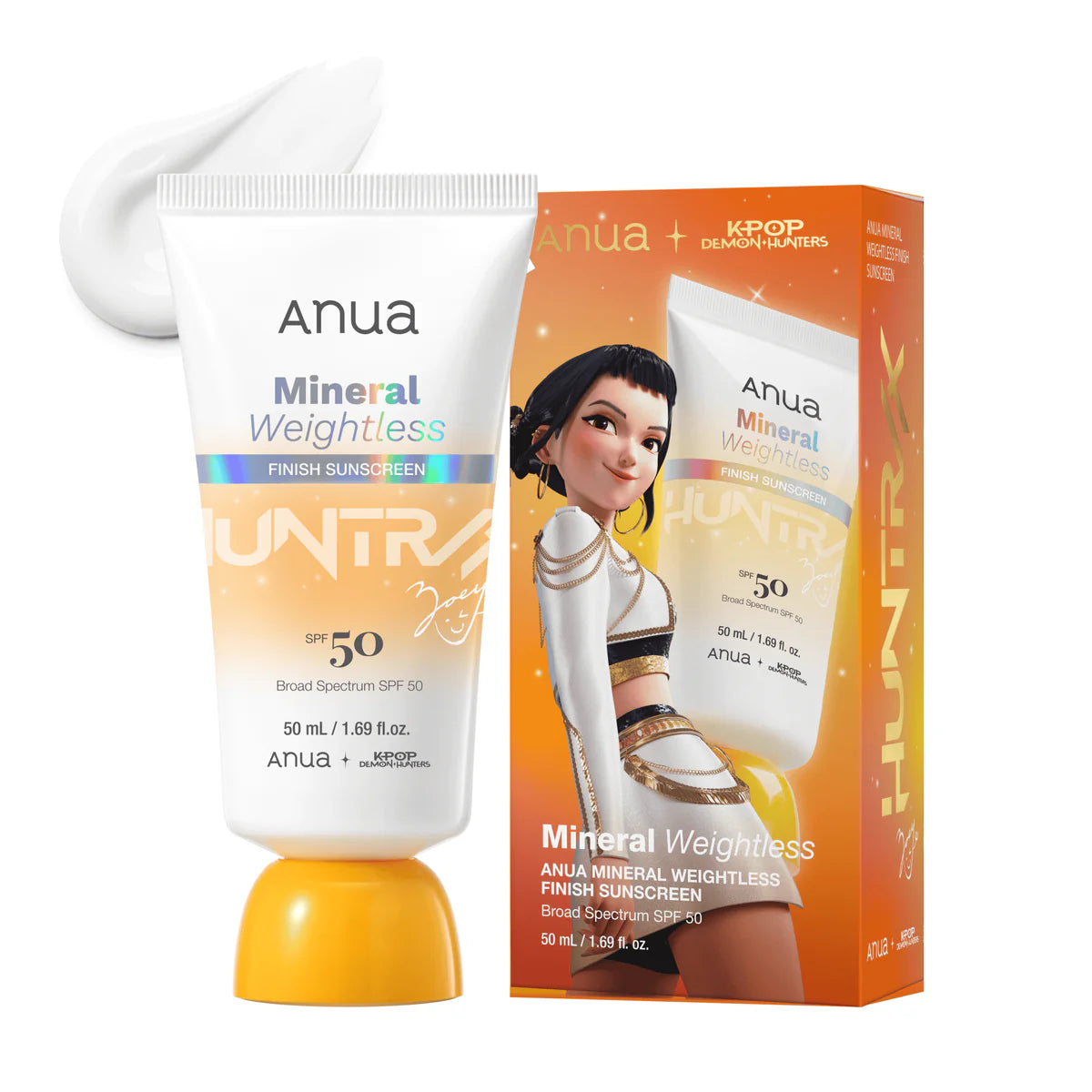Anua Mineral Weightless Finish Sunscreen