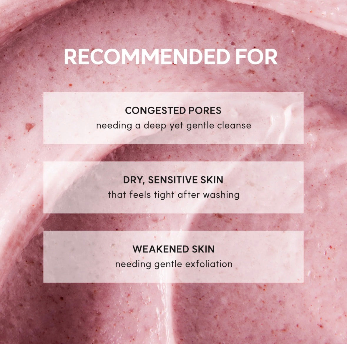 Arencia Fresh Rosehip Rice Mochi Cleanser