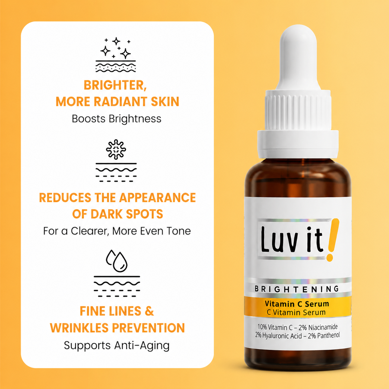 Luv it! Brightening Vitamin C serum