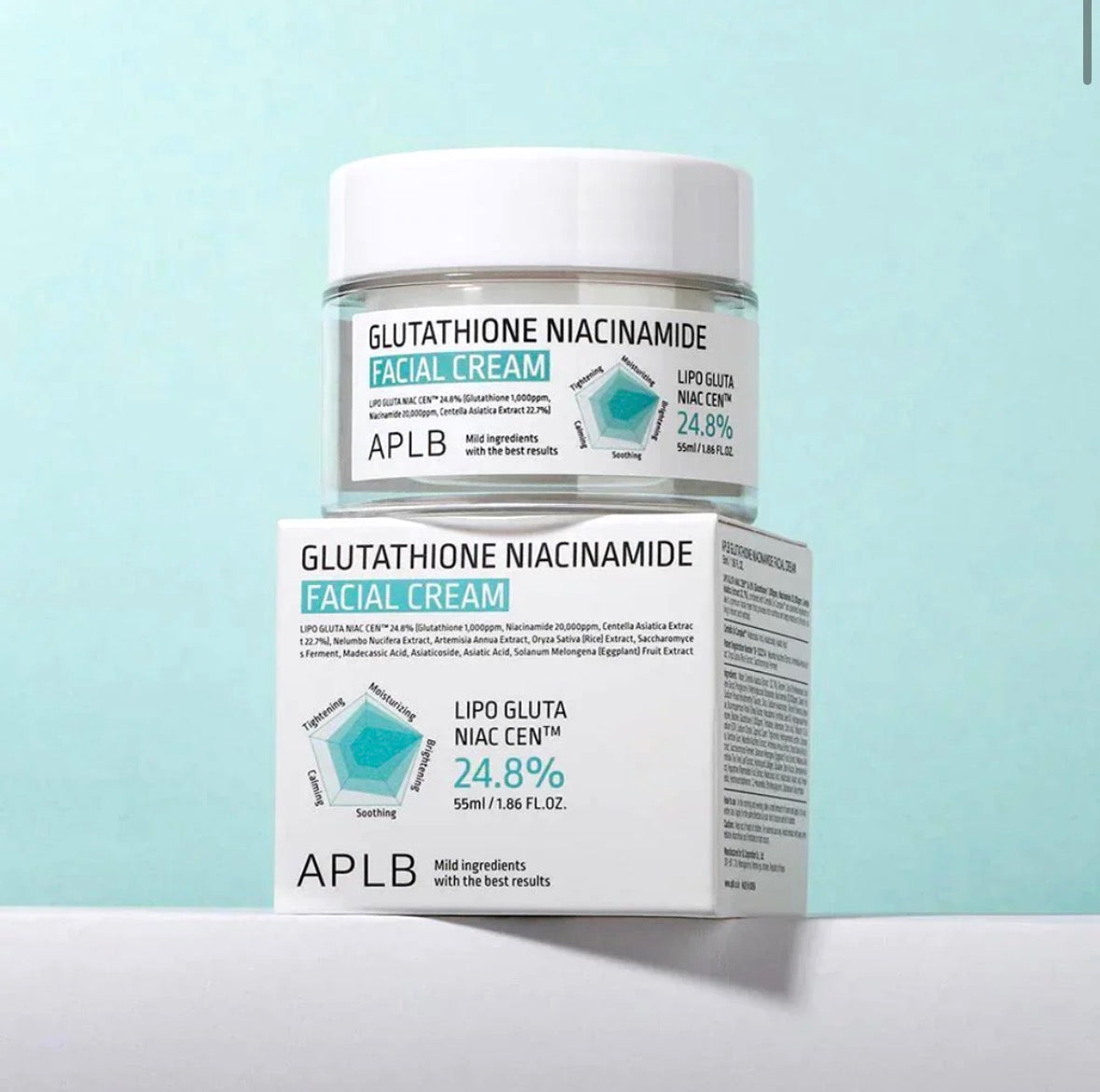 APLB Glutathione Niacinamide Facial Cream