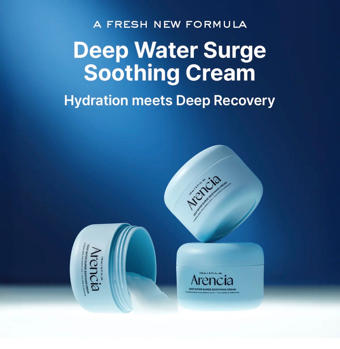 Arencia Deep Water Surge Soothing Cream
