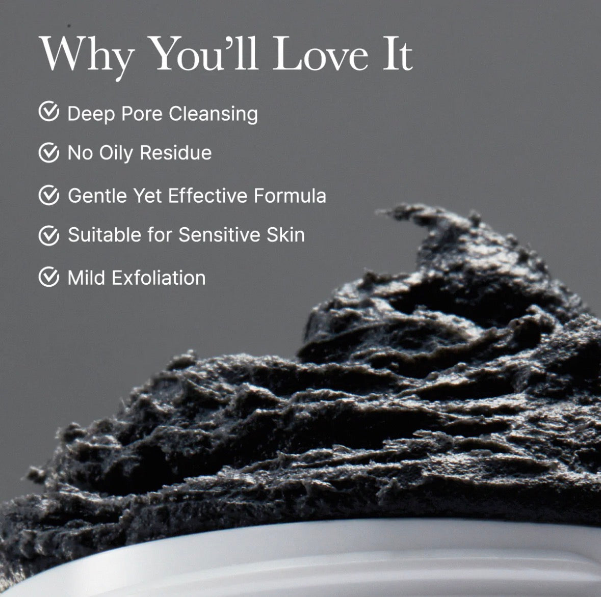 Arencia Black Tea Rice Mochi Cleanser