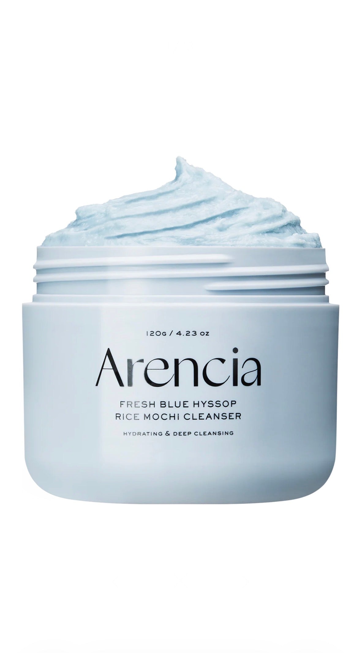 Arencia Fresh Blue Hyssop Rice Mochi Cleanser