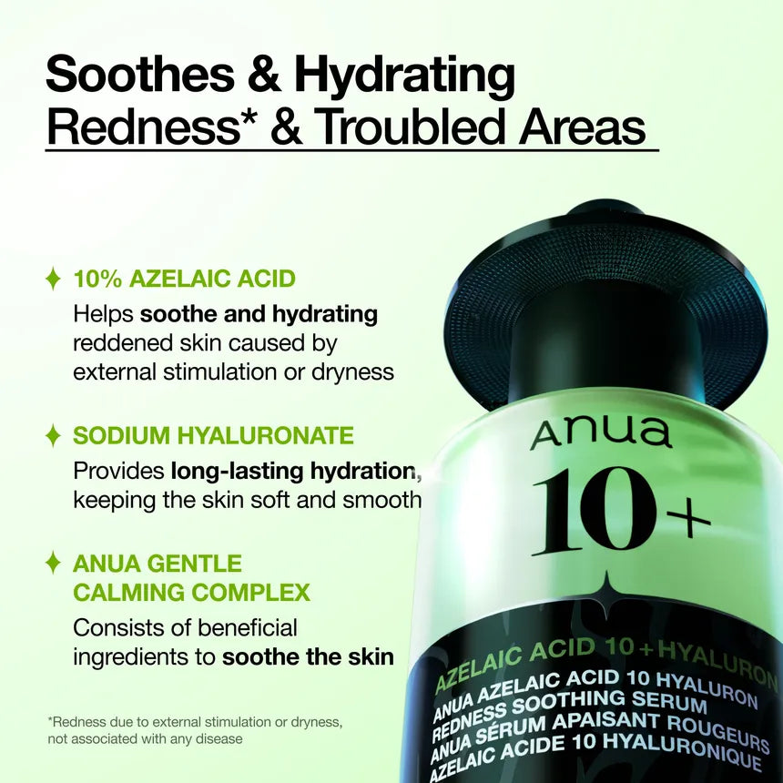 Anua - Kpop Demon Hunters Azelaic Acid 10 Hyaluron Redness Soothing Serum