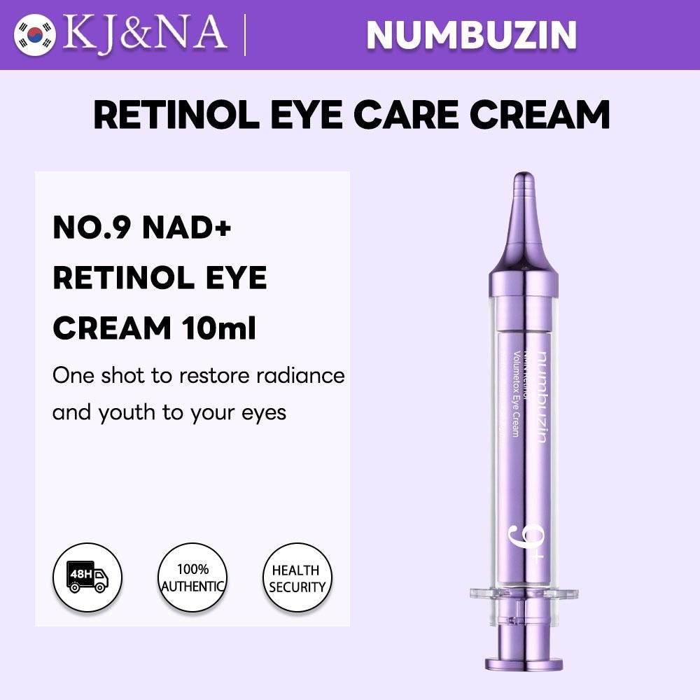 Numbuzin No.9 NAD+ Retinol Volumetox Eye Cream