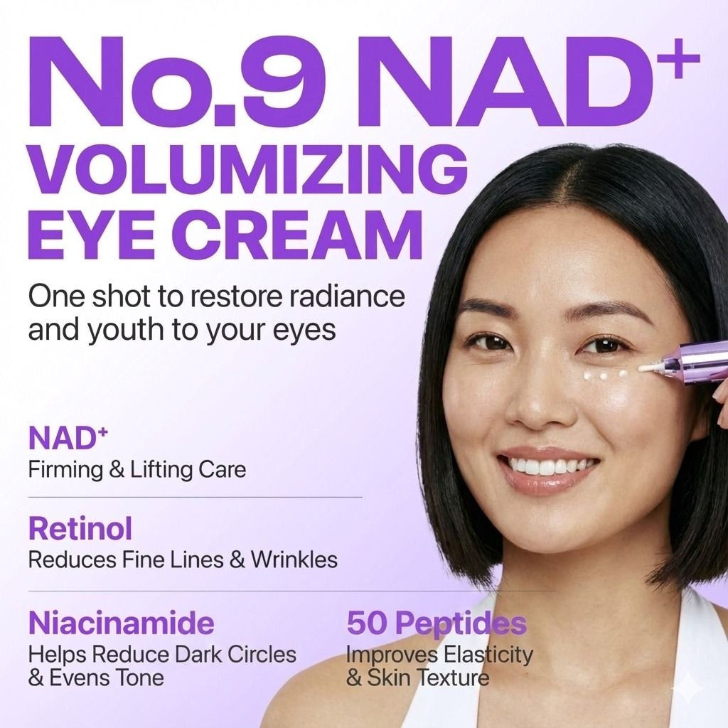 Numbuzin No.9 NAD+ Retinol Volumetox Eye Cream