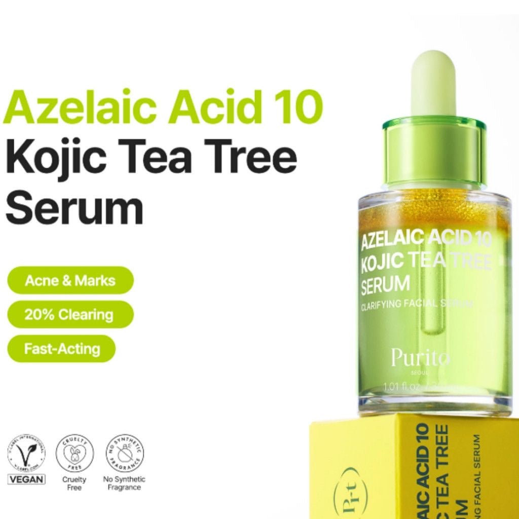 Purito Azelaic Acid 10 Kojic Tea Tree Serum