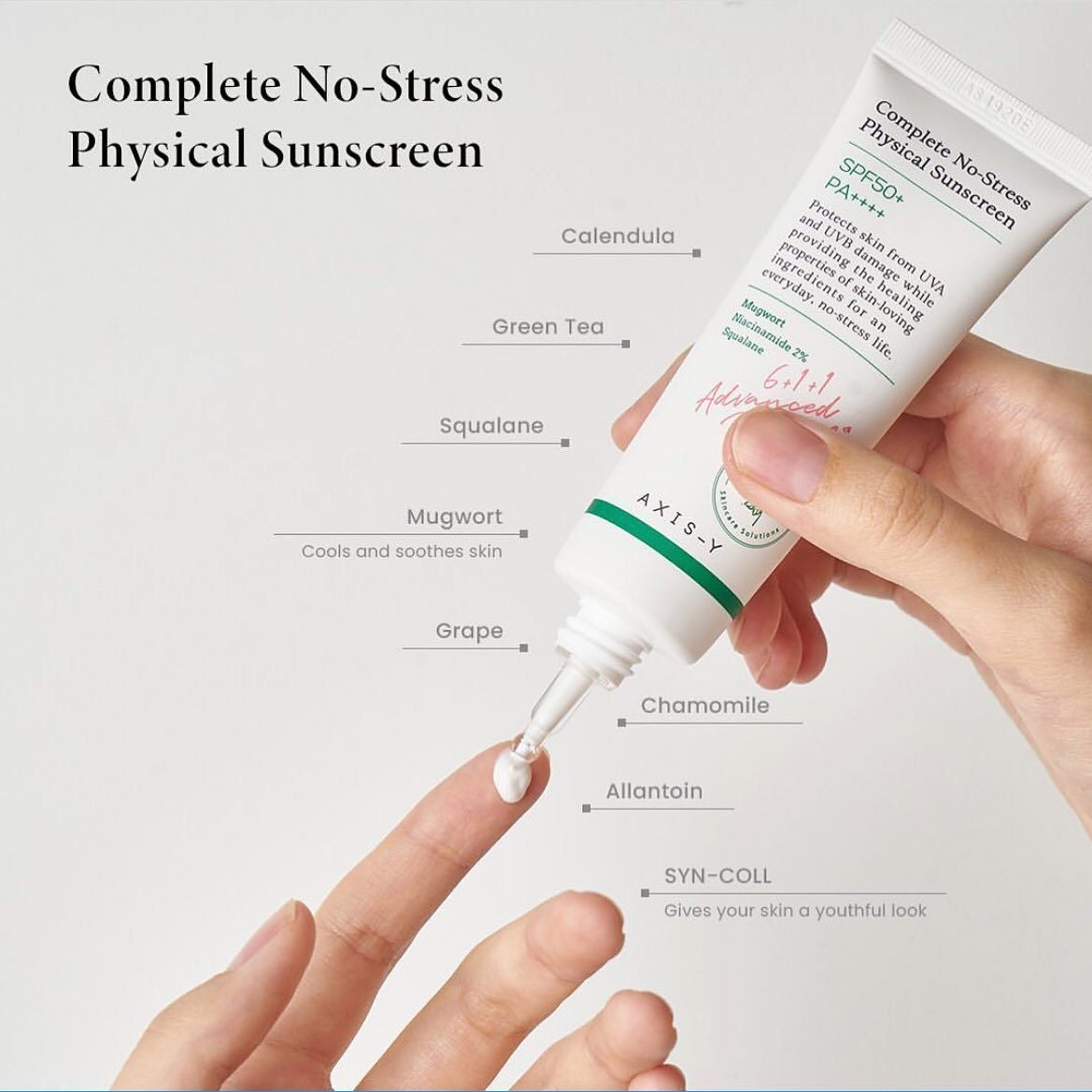 AXIS-Y Physical Sunscreen SPF 50+