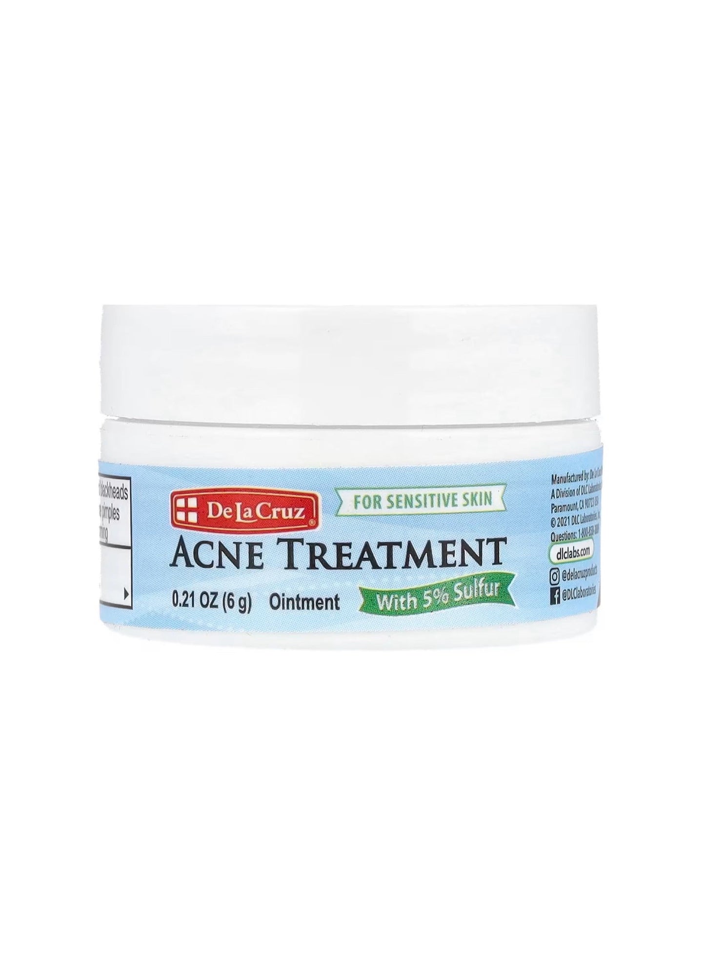 De La Cruz - Acne Treatment with 5% sulfur