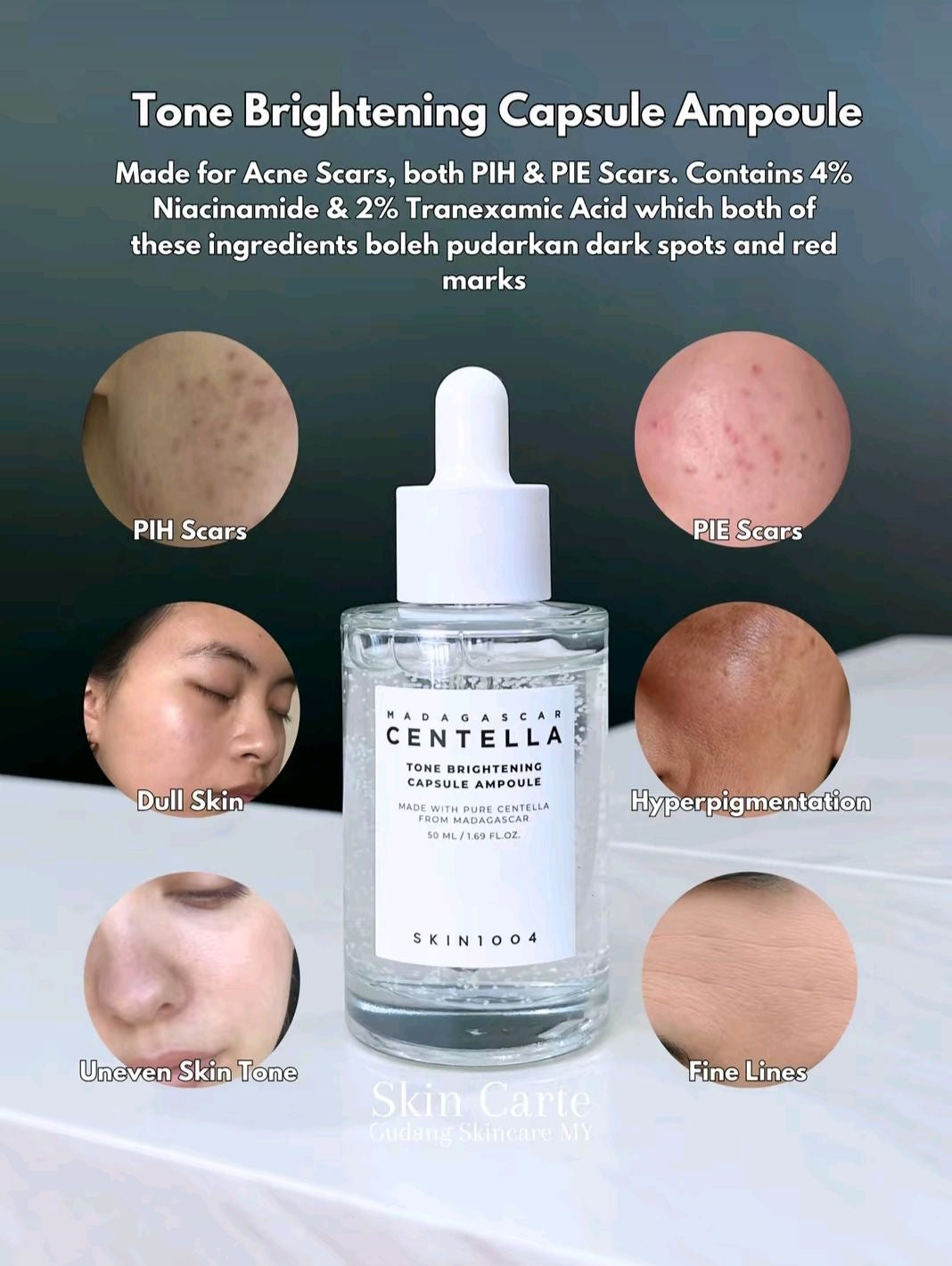 Centella Tone Brightening Capaule Ampule سيروم سنتيلا للتفتيح