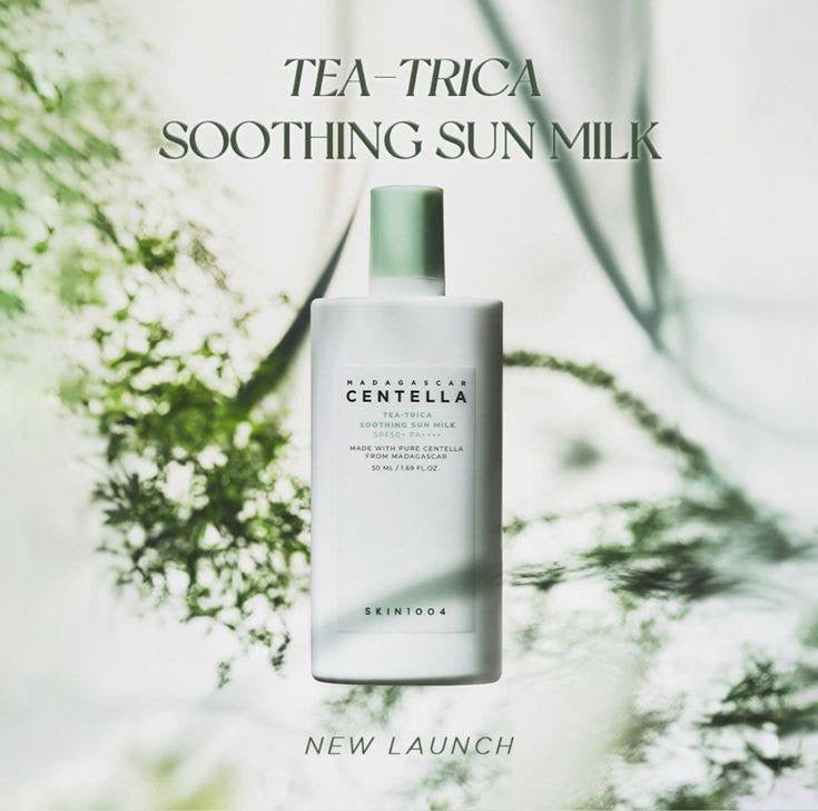 MADAGASCAR CENTELLA TEA-TRICA SOOTHING SUN MILK