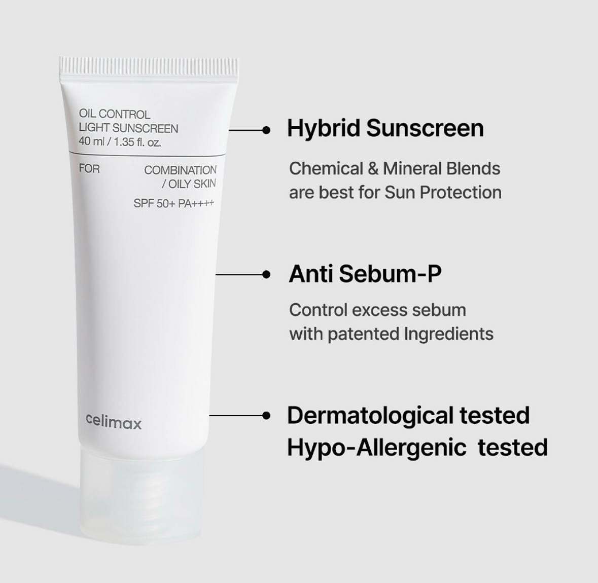 OIL CONTROL LIGHT SUNSCREEN Celimax