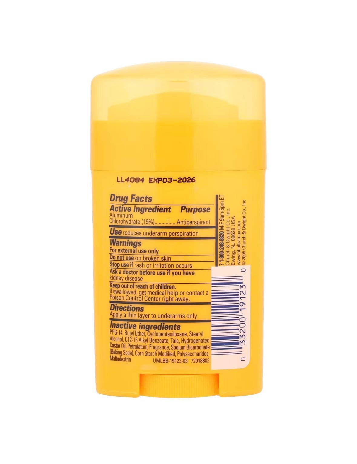 Ultra Max Powder Fresh Deodorant