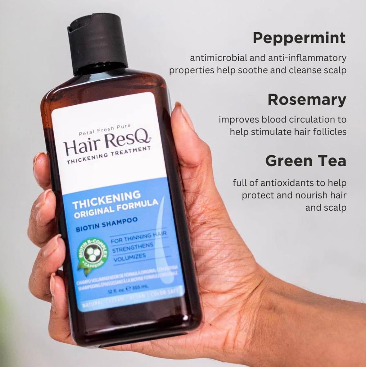 Petal Fresh Pure Hair ResQ Thickening Treatment shampoo