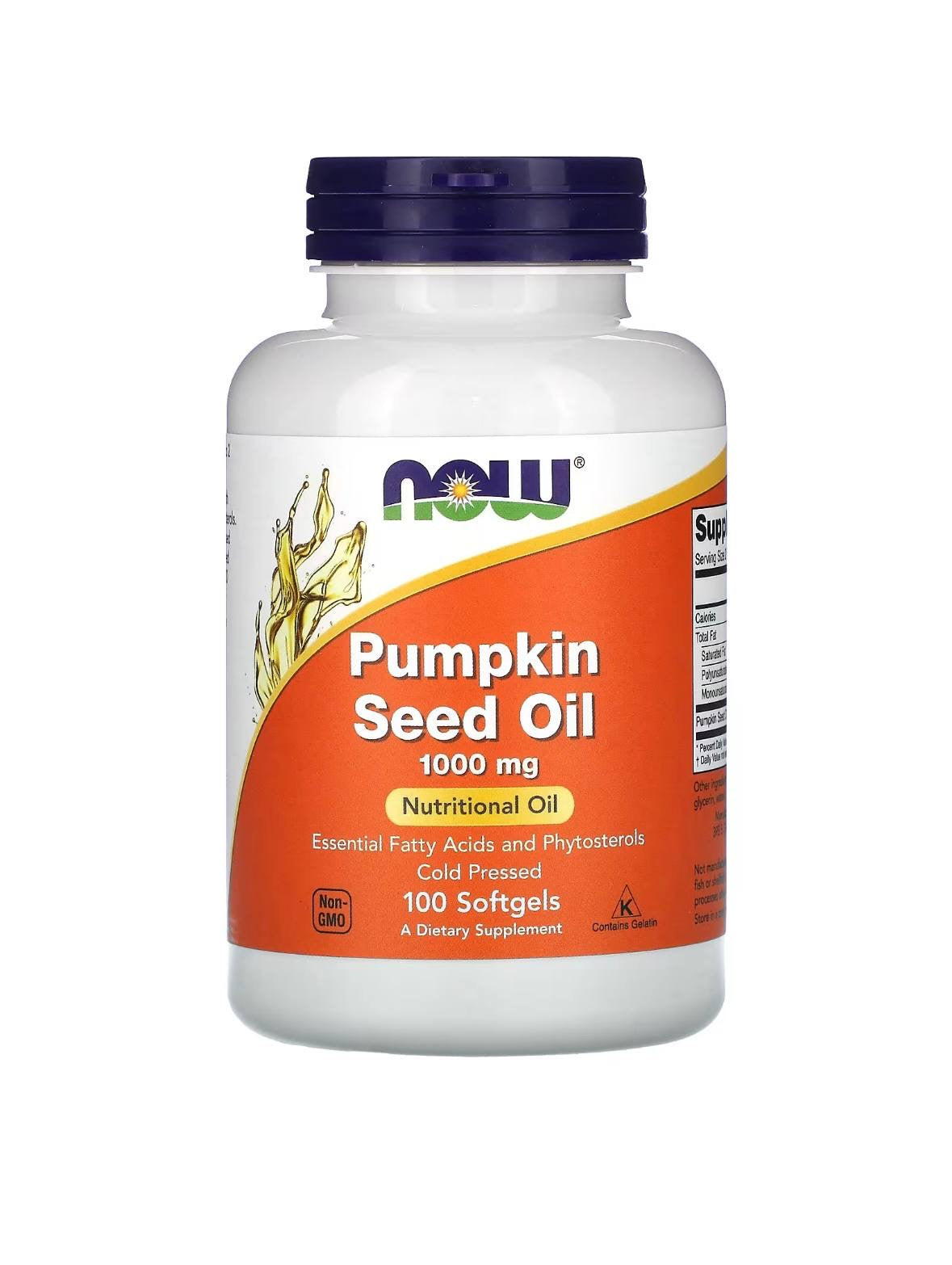 NOW Pumpkin Seed Oil 1000 mg