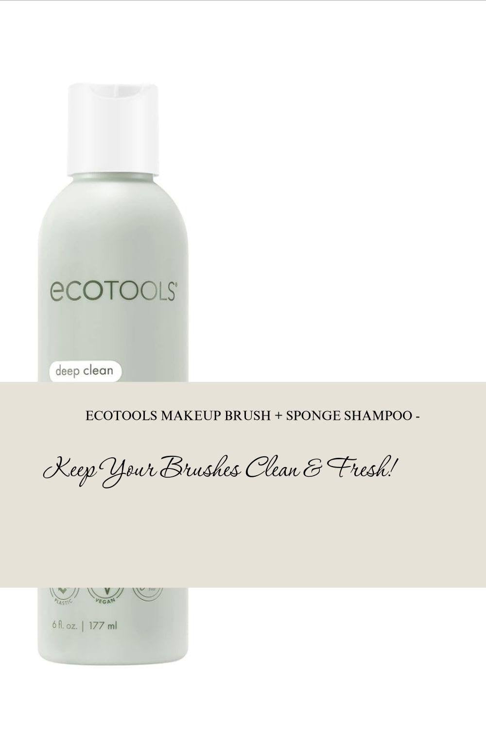 EcoTools Makeup Brush + Sponge Shampoo