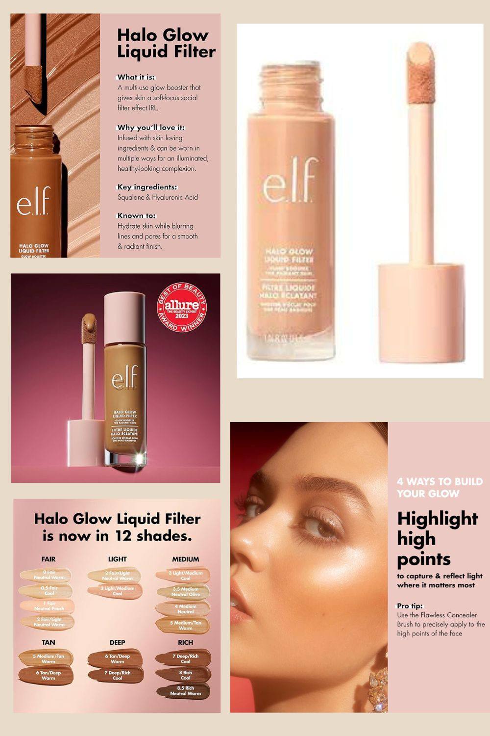 Elf Halo Glow Liquid Filter