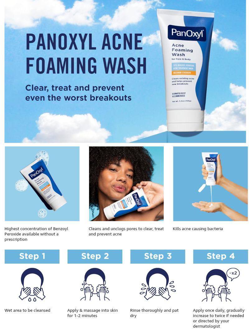 PanOxyl Acne Foaming Wash